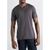 GD VNECK TEE CHARCOAL LARGE-TALL